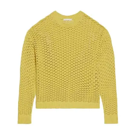 HELMUT LANG(ヘルムートラング) メッシュクルーネック Q02HM705