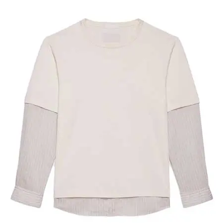 HELMUT LANG(ヘルムートラング) 重ね着シャツ Q02HM505