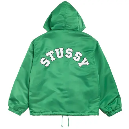 STUSSY (ステューシー) HOODED COACHES JACKET