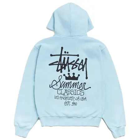 STUSSY (ステューシー) SUMMER CLASSICS HOODIE GARMENT DYED