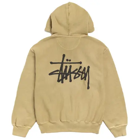 STUSSY (ステューシー) BASIC STUSSY HOODIE PIGMENT DYED