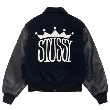 STUSSY (ステューシー) KING VARSITY JACKET
