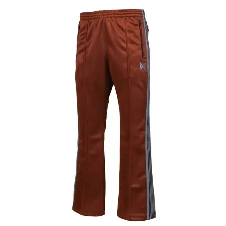 NEEDLES (ニードルズ) BOOT-CUT TRACK PANT – POLY SMOOTH / RUST