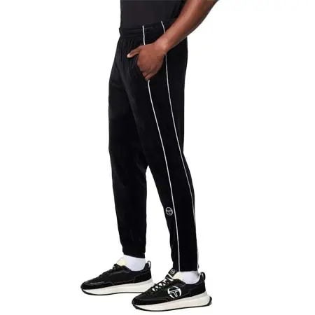 セルジオタッキーニ(SERGIO TACCHINI) Lioni Velour Track Pant- Black Beauty