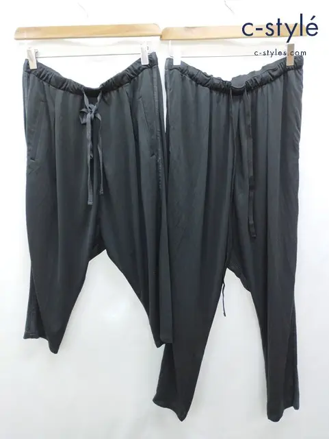 bajra バジュラ パンツ 0 ブラック 日本製 レディース 計2点