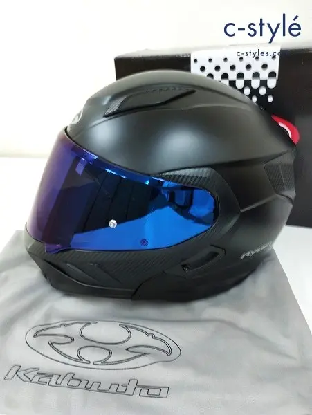 OGK KABUTO オージーケーカブト ヘルメット フルフェイス XL61～62cm未満 フラットブラック RYUKI