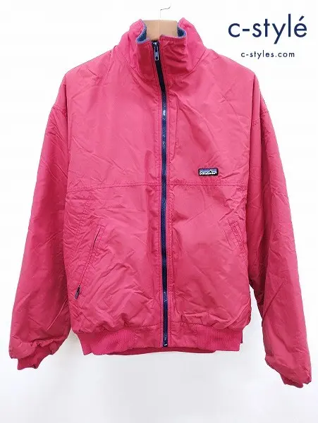 patagonia パタゴニア ナイロンジャケット L レッド USA製 シェルドシンチラ 28111