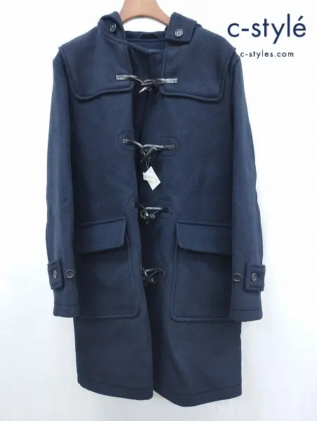 Brooks Brothers ブルックスブラザーズ ダッフルコート M ネイビー ウールダブルフェイス 100188711