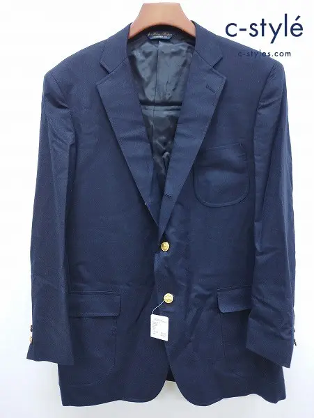 Brooks Brothers ブルックスブラザーズ ジャケット 44REG ネイビー 段返り 3B Slim 100098869