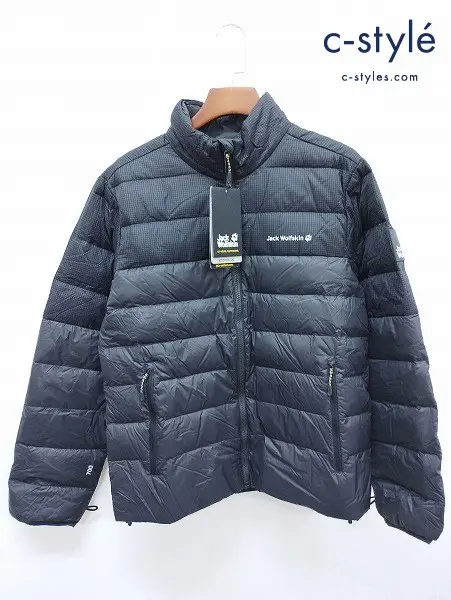 Jack Wolfskin ジャックウルフスキン ダウンジャケット L ブラック DNA TUNDRA JKT 1206621