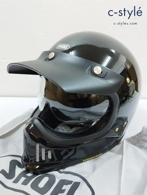 SHOEI ショウエイ フルフェイスヘルメット S 55cm ブラック EX-ZERO JQ0307114