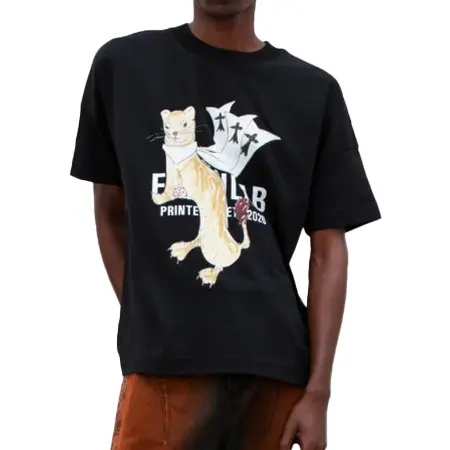 エゴンラボ(EGONLAB) エルミンプリント コットンTシャツ