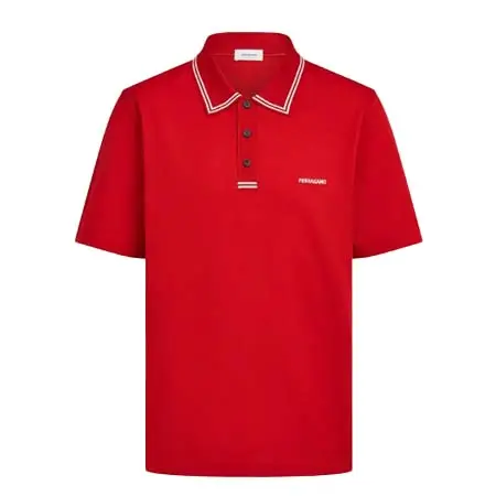 サルヴァトーレフェラガモ(Salvatore Ferragamo) アパレル(洋服) コットン ポロシャツ 145935 796766