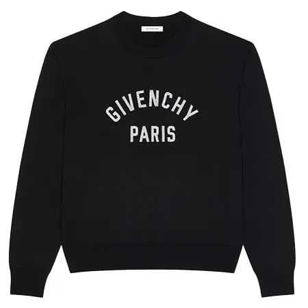 ジバンシィ(GIVENCHY) アパレル(洋服) GIVENCHY PARISパールエンブロイダリー ニット セーター BM90Y34YR8-001