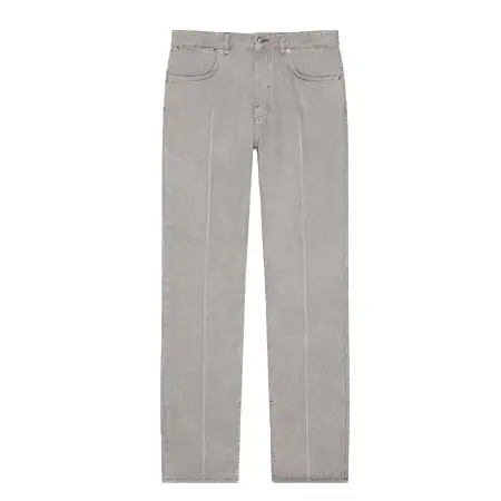 ジバンシィ(GIVENCHY) アパレル(洋服) ストレートフィット フォールデッド グレー ジーンズ BM51NS518F-057
