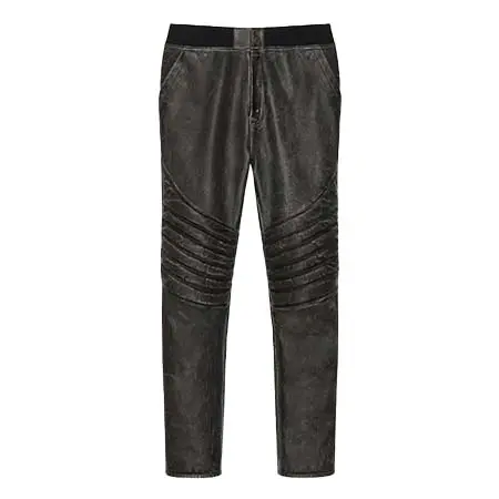 ジバンシィ(GIVENCHY) アパレル(洋服) スリムフィット レザー バイカーパンツ BM51R96Y4D-011