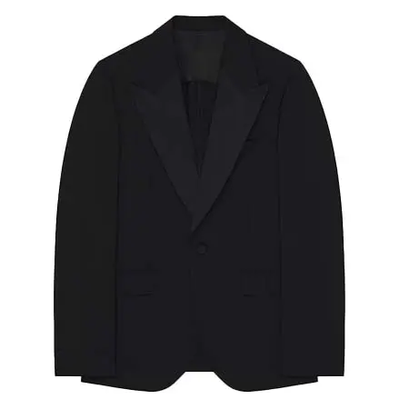 ジバンシィ(GIVENCHY) アパレル(洋服) ウール&モヘア シングルブレスト デコンストラクト ジャケット BM30MV100H-001