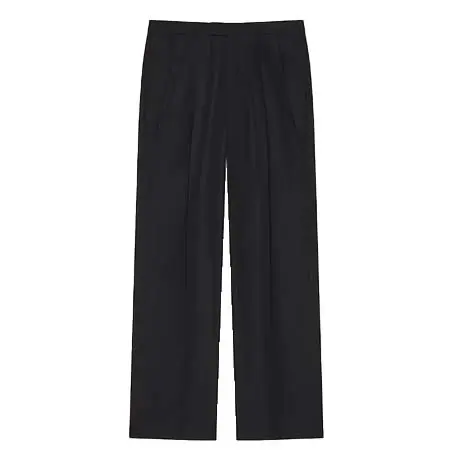 ジバンシィ(GIVENCHY) アパレル(洋服) ポプリン ダブルプリーツ パンツ BM51NF1642-001