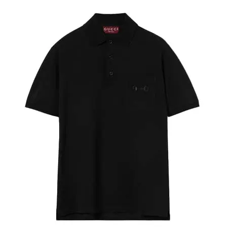 グッチ(GUCCI) アパレル(洋服) エンブロイダリー コットンピケ ポロTシャツ 854796 XJHQP 1043