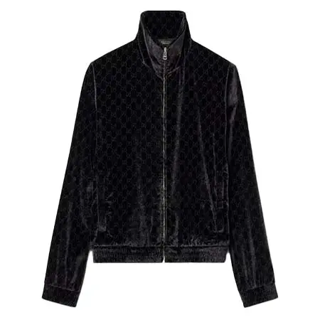 グッチ(GUCCI) アパレル(洋服) GGストレッチベルベット デヴォレ ジップジャケット 864614 XJHTV 1000