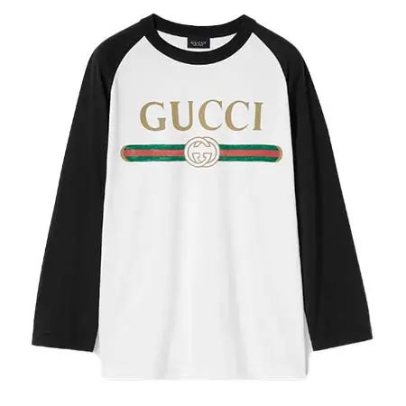グッチ(GUCCI) アパレル(洋服) プリント シルクブレンドジャージー Tシャツ 864627 XJHUE 9097