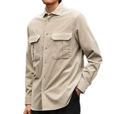 エルメス(HERMES) アパレル(洋服) シャツ マチ付きポケット H666330H89238