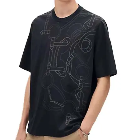 エルメス(HERMES) アパレル(洋服) Tシャツ 《エプロン・ドール・モザイク》H657790HZ01LA