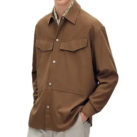 エルメス(HERMES) アパレル(洋服) オーバーシャツ ボクシーフィット H656460H34L40