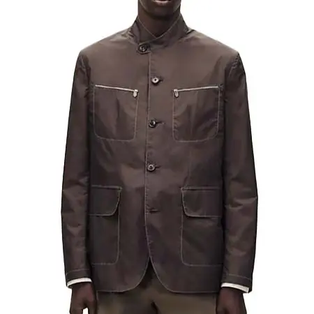 エルメス(HERMES) アパレル(洋服) ジャケット 《リヴ・ゴーシュ》 ストレートカラー H654308HJ4T46