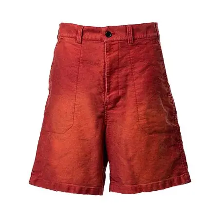 カミヤ(KAMIYA) Distressed Moleskin Shorts G16HP021