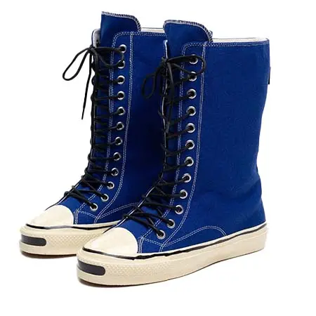 カミヤ(KAMIYA) “Joey” Vulcanize Aged Sole Extra High-top Sneaker G16FW704
