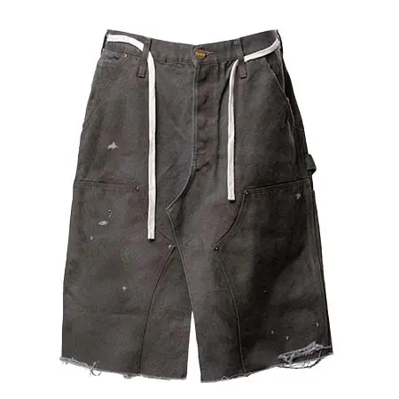 カミヤ(KAMIYA) BORO Duck Wrap Skirt G13PT028