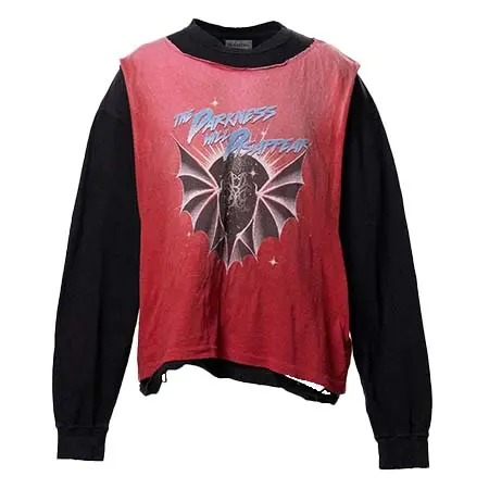 カミヤ(KAMIYA) “THE DARKNESS WILL DISAPPEAR” Docking Long-Sleeve T-shirt G16LT077