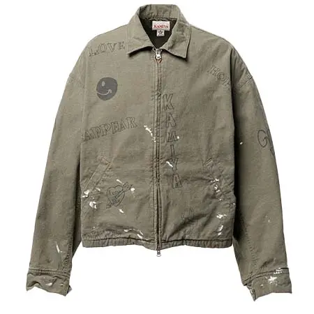 カミヤ(KAMIYA) Graffiti Work Jacket G16BL022