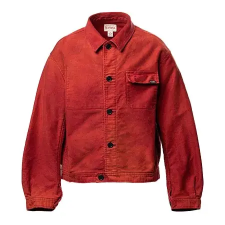 カミヤ(KAMIYA) Distressed Moleskin Work Jacket G16BL019