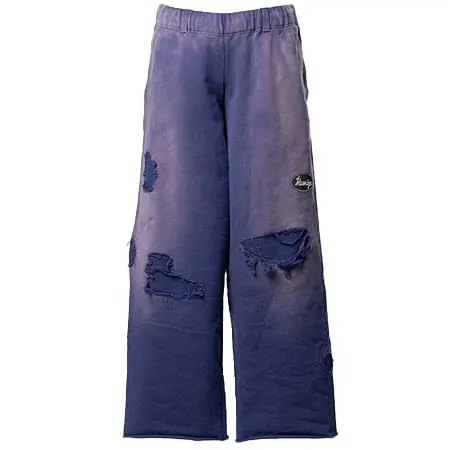 カミヤ(KAMIYA) Repaired Name Patch Wide Sweat Pants G16PT071