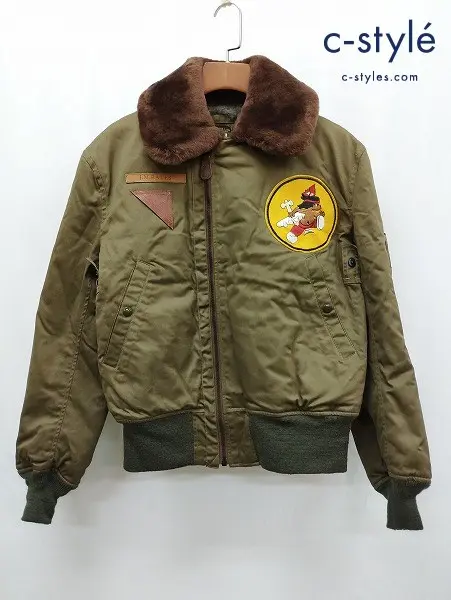BUZZ RICKSON’S バズリクソンズ フライトジャケット 42 カーキ TYPE B-15A FLIGHT JACKET BR13040