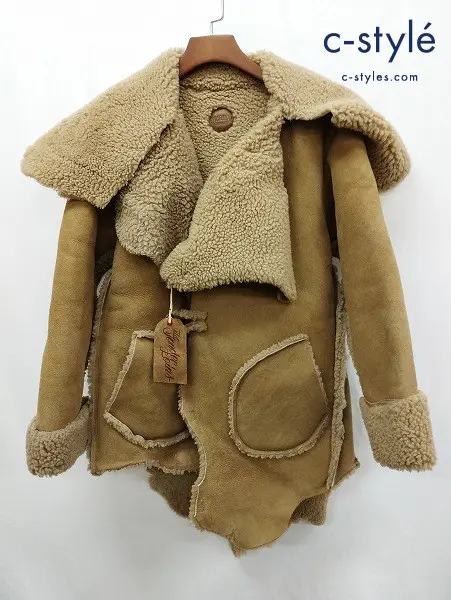 TENDERLOIN テンダーロイン ムートンジャケット S 茶系 MOUNTAIN JACKET 日本製