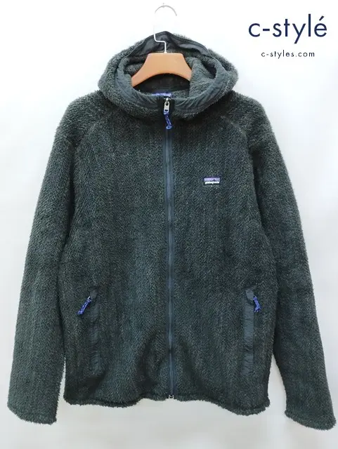 patagonia パタゴニア フリースジャケット L グリーン系 ジップアップ フーディー 25745FA13