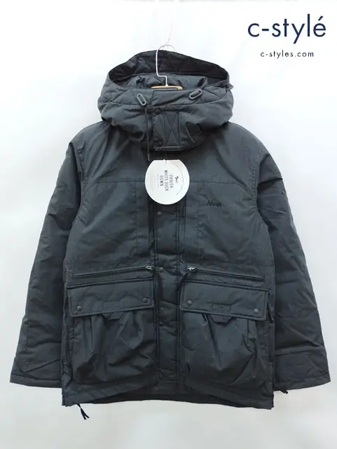 NANGA ナンガ ダウンジャケット M グレー系 日本製 TAKIBI DOWN JACKET