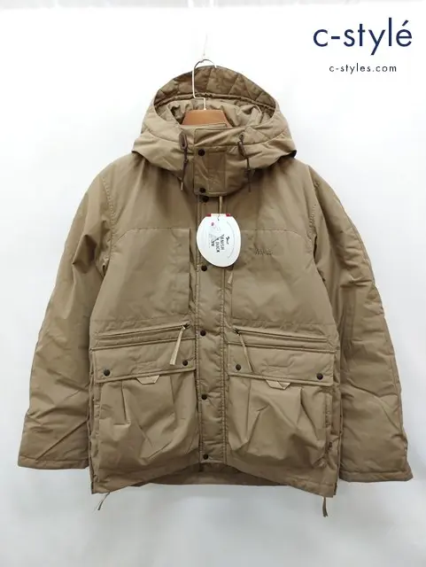 NANGA ナンガ ダウンジャケット L ブラウン系 日本製 TAKIBI DOWN JACKET
