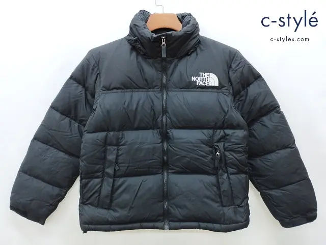 THE NORTH FACE ノースフェイス ダウンジャケット L ブラック SHORT NUPTSE NDW92335