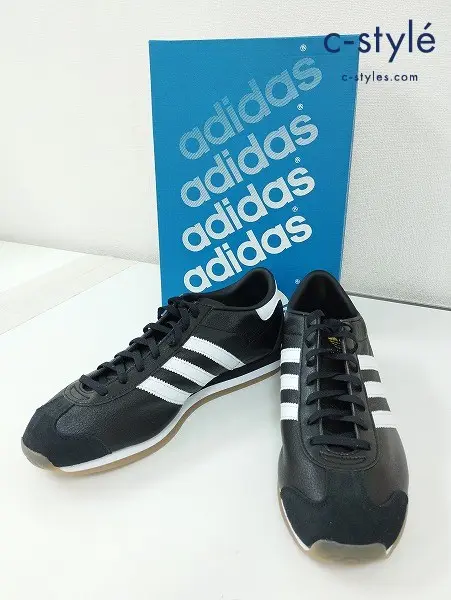 adidas アディダス スニーカー 28cm ブラック COUNTRY JAPAN IH0299