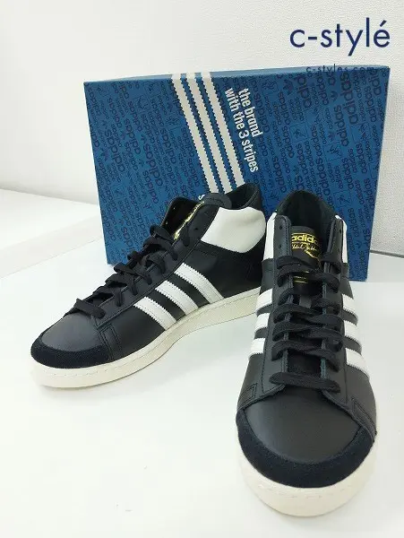 adidas アディダス スニーカー 28cm ブラック JABBAR HI IH3170