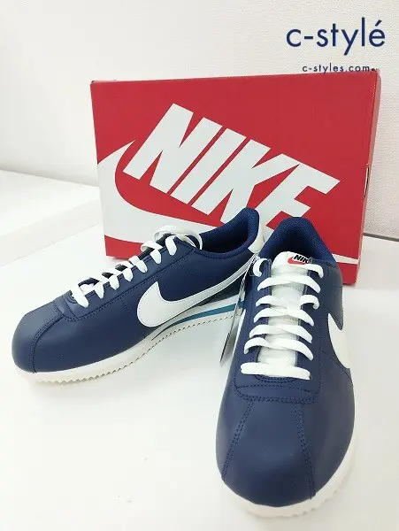 NIKE ナイキ スニーカー 27.5cm ネイビー CORTEZ DM4044-400