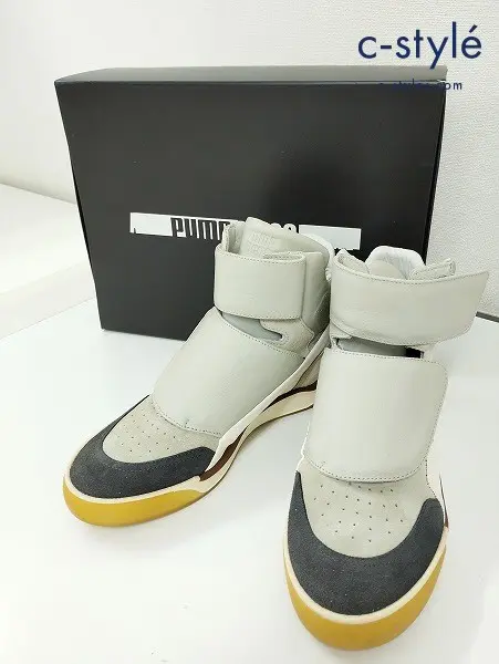 PUMA プーマ スニーカー ハイカット 27cm グレー系 MCQ MOVE MID 359759-01