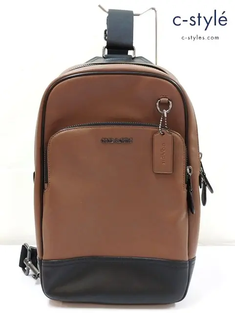 COACH コーチ ボディバッグ ブラウン系 グラハムパック