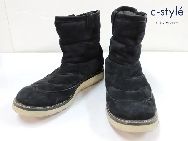 wjk ダブルジェイケイ スエードブーツ ブラック HOT AIR BOOTS 本革