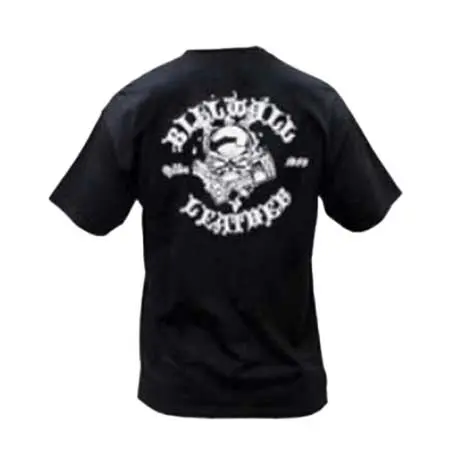 BILL WALL LEATHER (ビルウォールレザー) スカル、ピストン、ドライバーのTシャツ MTS117