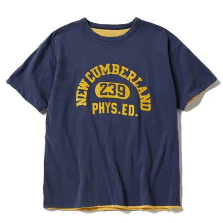 Champion(チャンピオン) トゥルートゥーアーカイブス USN リバーシブルTシャツ C3-D330